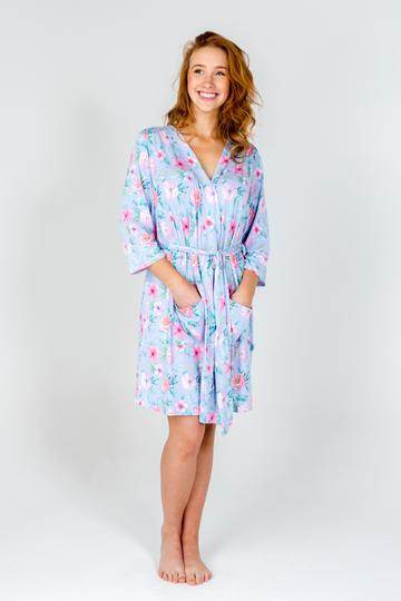 All 4 Ella Mummy Robe - Floral - Outlet Shop For Kids