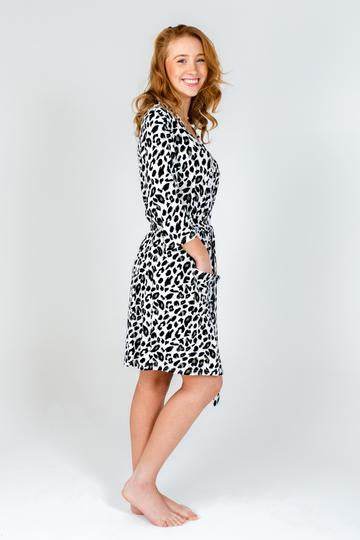 All 4 Ella Mummy Robe - Leopard - Outlet Shop For Kids