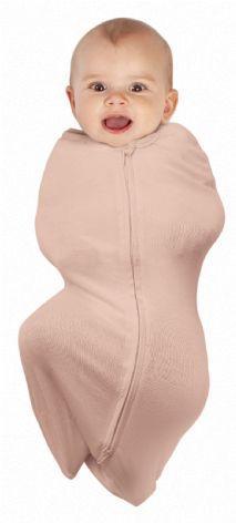 Baby Studio 1.0 TOG Organic Swaddlepouch - Dusty Pink-Outlet Shop For Kids
