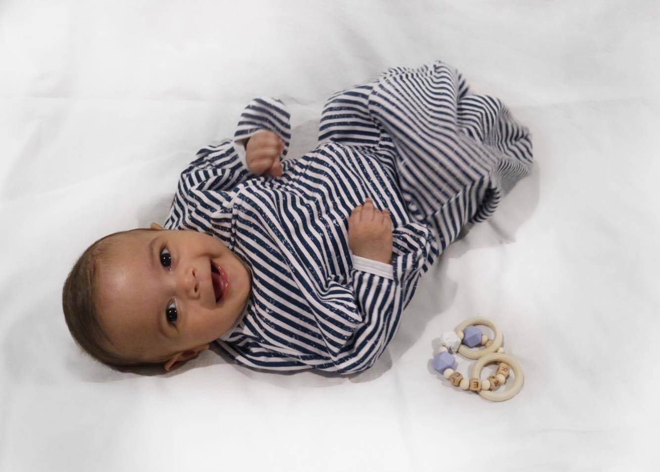 Baby Studio All In One Swaddle Bag - Stripes - Outlet Shop For Kids