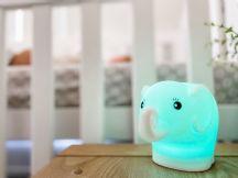Baby Studio Soft Silicon Night Light - Elephant-Outlet Shop For Kids