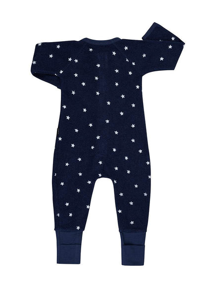 Bonds 2 Way Zip Poodlette Wondersuit - Star Shine Black Sea Navy - Outlet Shop For Kids