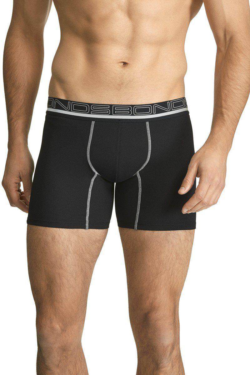 Bonds Mens Active Max Mid Trunk - Black - Outlet Shop For Kids