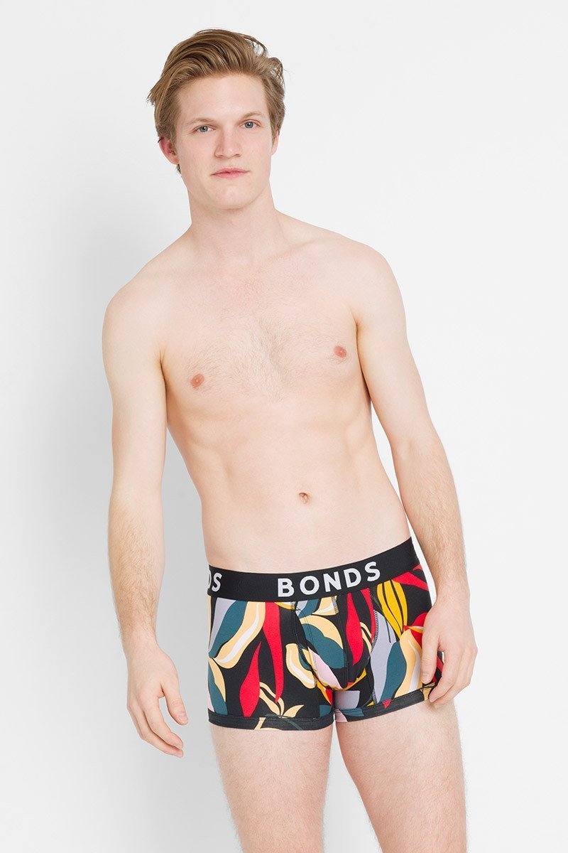 Bonds Mens Fit Print Trunk - California Leaves-Outlet Shop For Kids