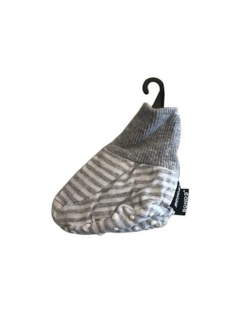 Bonds Newbies Cuff Bootie - Grey Stripe-Outlet Shop For Kids