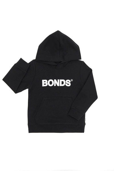 Bonds Tech Sweats Pullover Hoodie - Nu Black - Outlet Shop For Kids