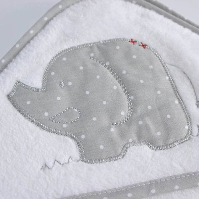 Bubba Blue Petit Elephant Hooded Towel - Outlet Shop For Kids