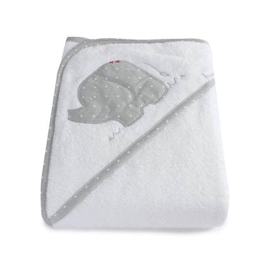 Bubba Blue Petit Elephant Hooded Towel - Outlet Shop For Kids