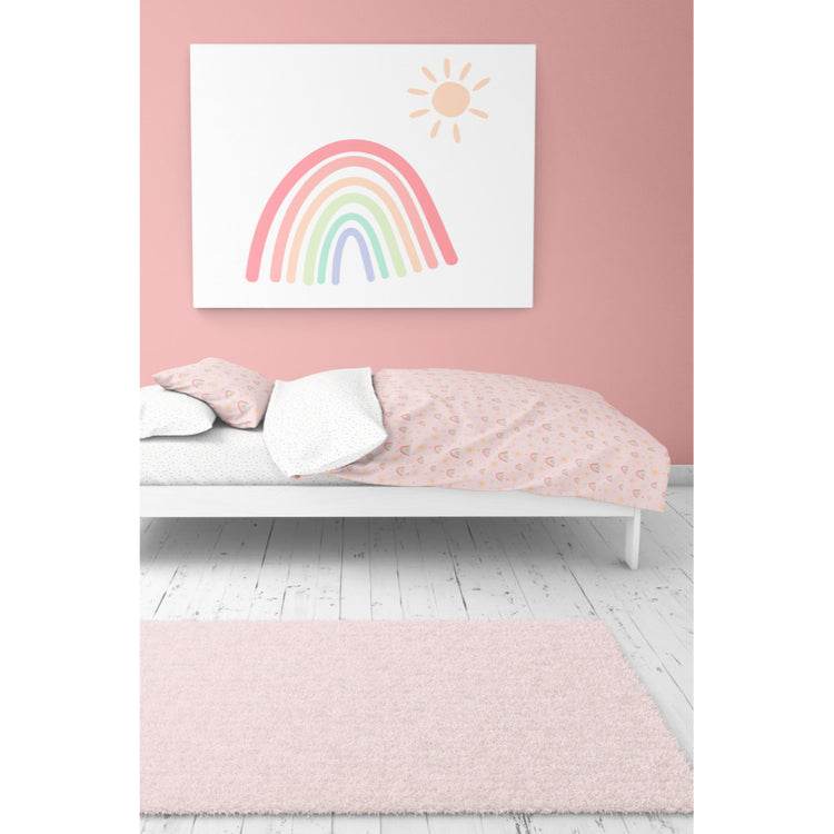 Bubba Blue Rainbow Dreams 225 Thread Count Cotton Quilt Cover Set Double Bed Double - Outlet Shop For Kids