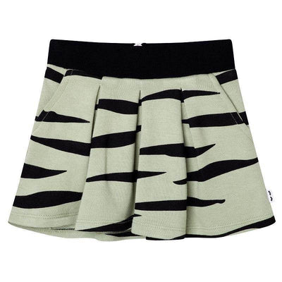 Chi Khi Millie Belle Skirt - Khaki Zebra - Outlet Shop For Kids