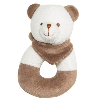 Emotion & Kids Bobby Bear Brown Rattle - Outlet Shop For Kids