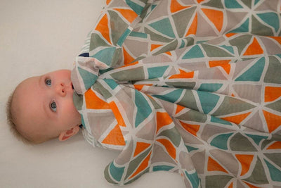 Emotion & Kids Multi Colour Triangle Muslin Wrap - Outlet Shop For Kids