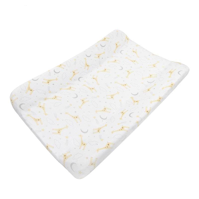 Living Textiles Change Pad Cover & Liner - Noah Giraffe