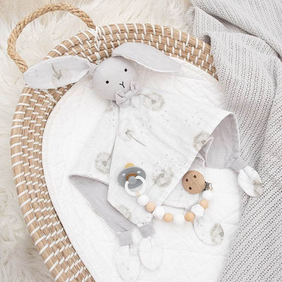 Living Textiles Organic Muslin Security Blanket - Dandelion - Outlet Shop For Kids