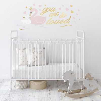 Living Textiles Removable Wall Decals - Swan Princess - Outlet Shop For Kids