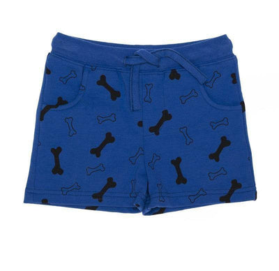 Minifin Bone Print Short - Cobalt - Outlet Shop For Kids