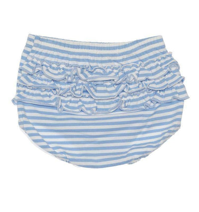 Minifin Ruffle Bloomers - Blue Stripe - Outlet Shop For Kids
