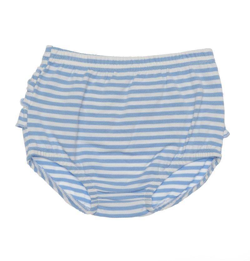Minifin Ruffle Bloomers - Blue Stripe - Outlet Shop For Kids