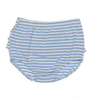 Minifin Ruffle Bloomers - Blue Stripe - Outlet Shop For Kids