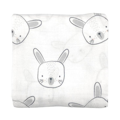 Mister Fly Muslin Wrap - Bunny Yardage