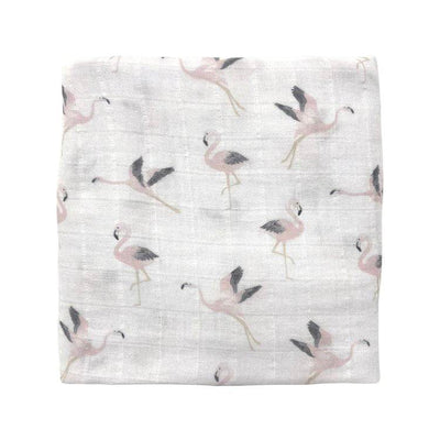 Mister Fly Muslin Wrap - Flamingo - Outlet Shop For Kids