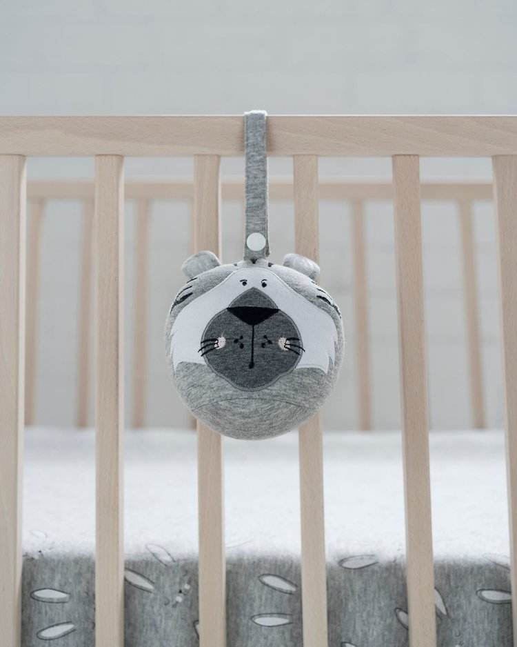 Mister Fly Pram Rattle Ball - Tiger - Outlet Shop For Kids