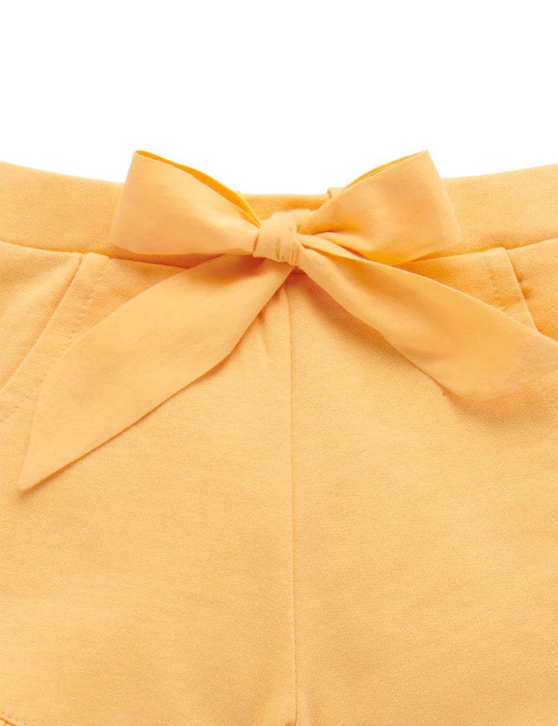 Purebaby Ruffle Shorts - Pineapple - Outlet Shop For Kids