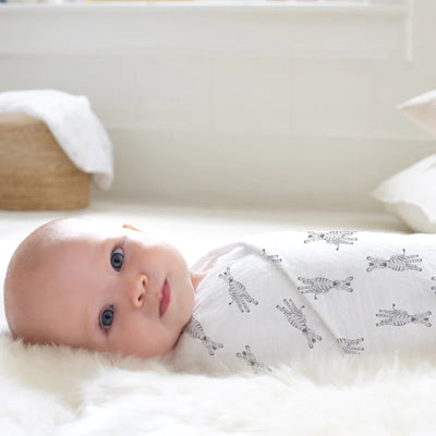 Aden and Anais Classic Muslin Swaddles 4 Pack - Safari Babes