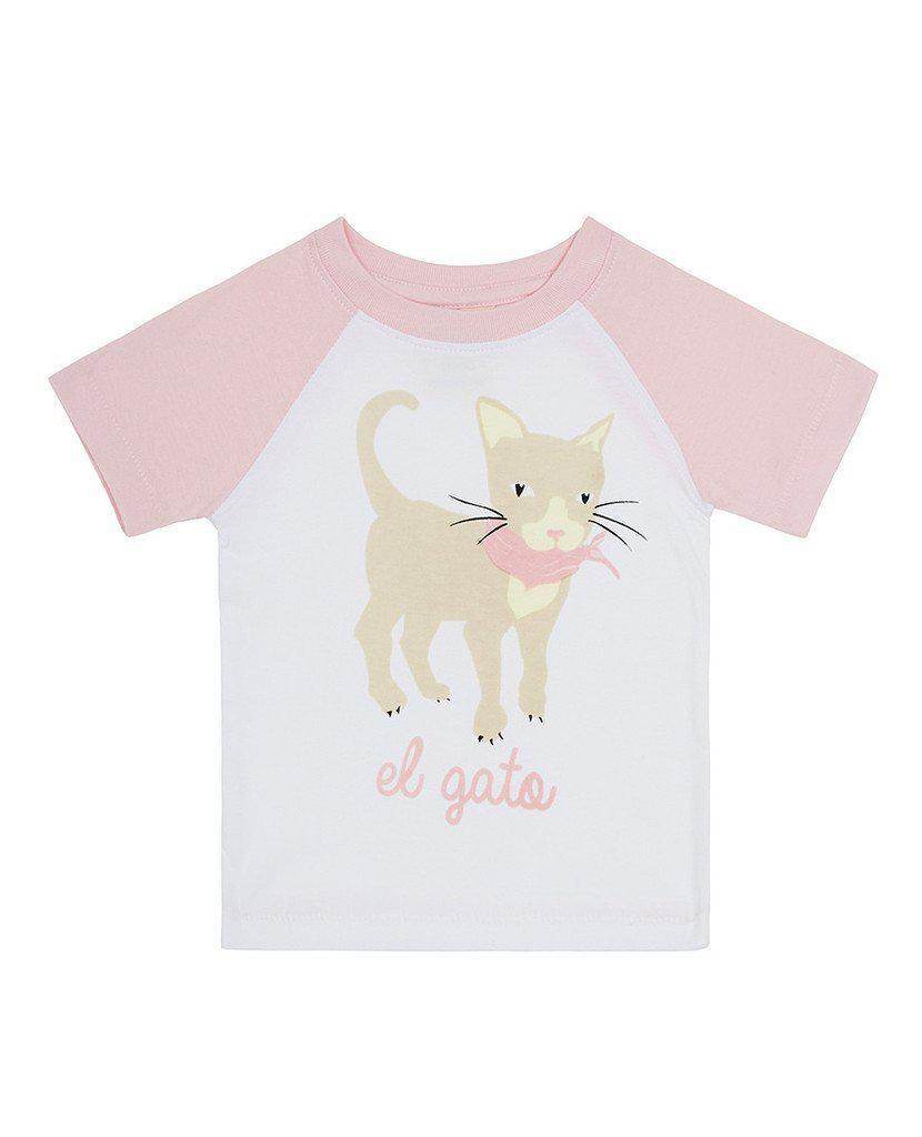 Sapling Child Organic El Gato Short Sleeve T-Shirt - Outlet Shop For Kids
