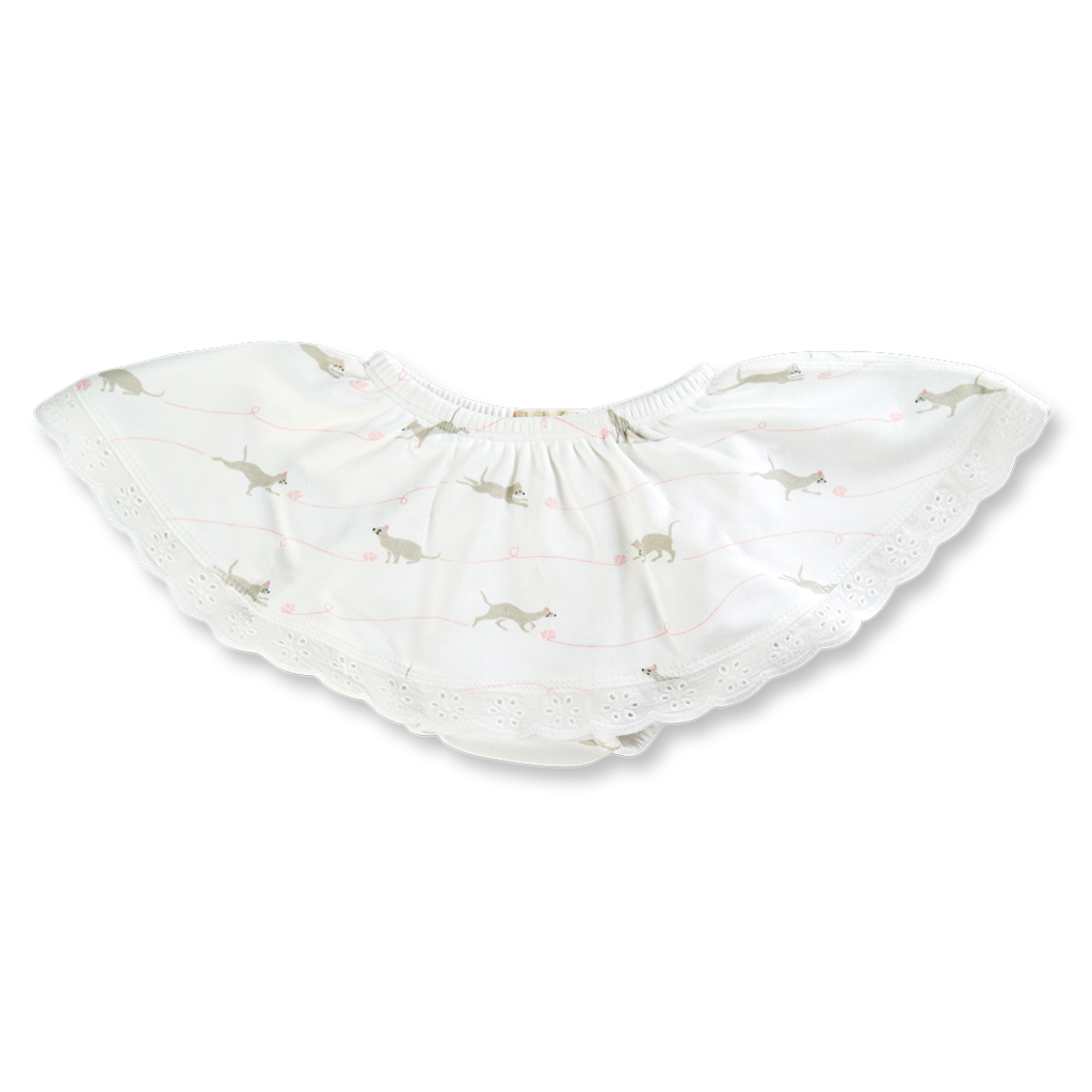 Sapling Child Organic Kitten Skirt Bloomers-Outlet Shop For Kids