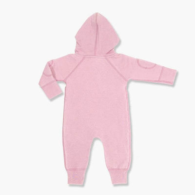 Sapling Child Organic Vintage Pink Winter Zipsuit - Outlet Shop For Kids
