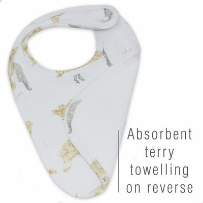Living Textiles 2 Pack Baby Bibs - Savanna Babies
