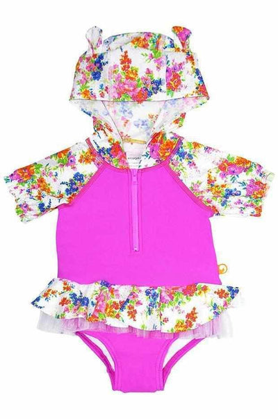 Sea Circus Tallulah Baby Hooded One Piece - Outlet Shop For Kids