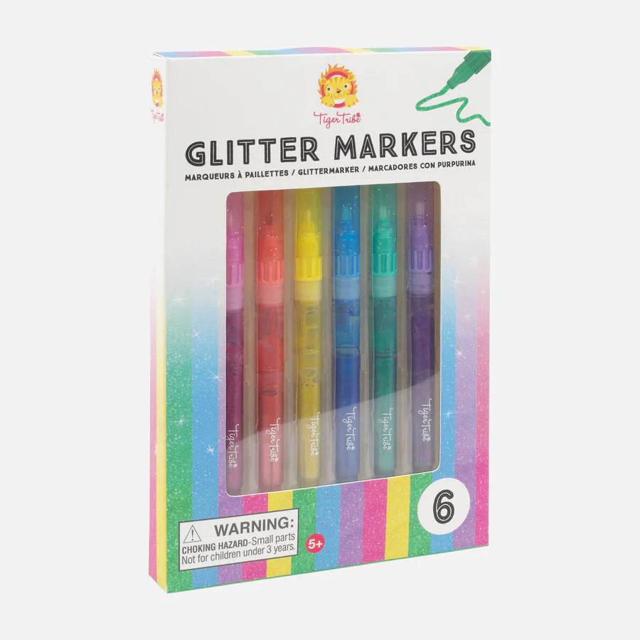 Tiger Tribe Glitter Markers - Outlet Shop For Kids