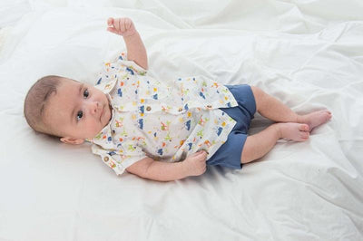 Tiny Twig Organic Cambric Shirt - Desert Friends-Outlet Shop For Kids