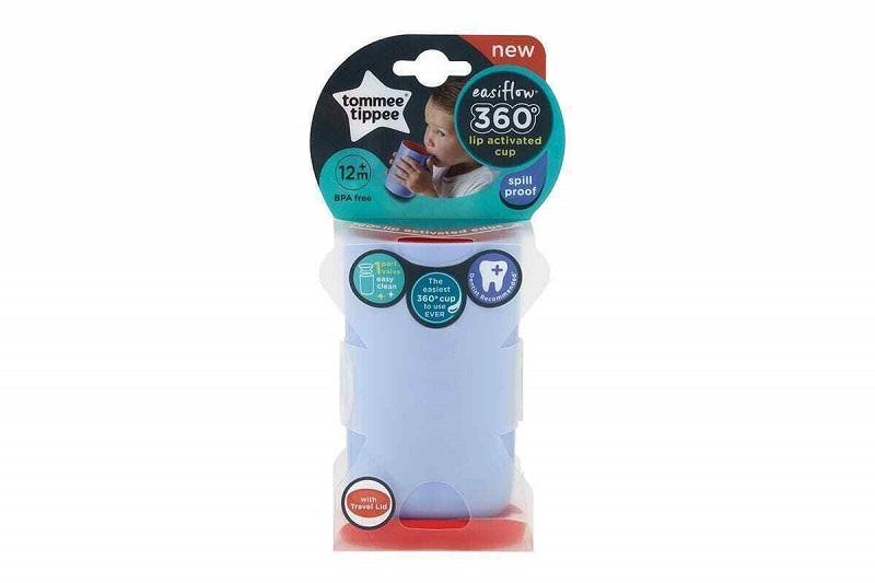 Tommee Tippee Easiflow 360 Tumbler Cup 250 ML - Purple - Outlet Shop For Kids